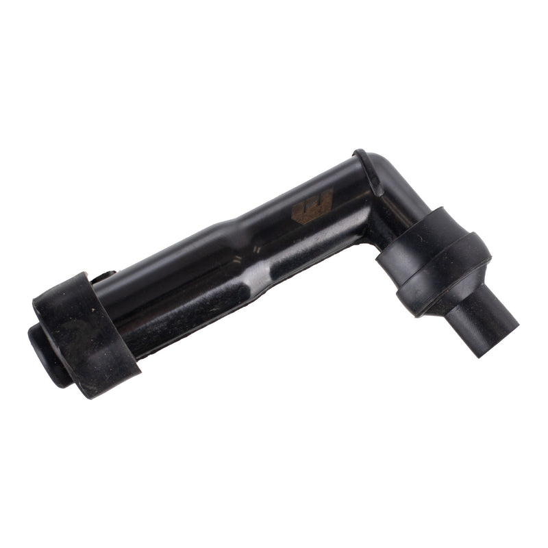 Load image into Gallery viewer, Whites Spark Plug Cap (Replaces XD05F) Long Right Angle - Black