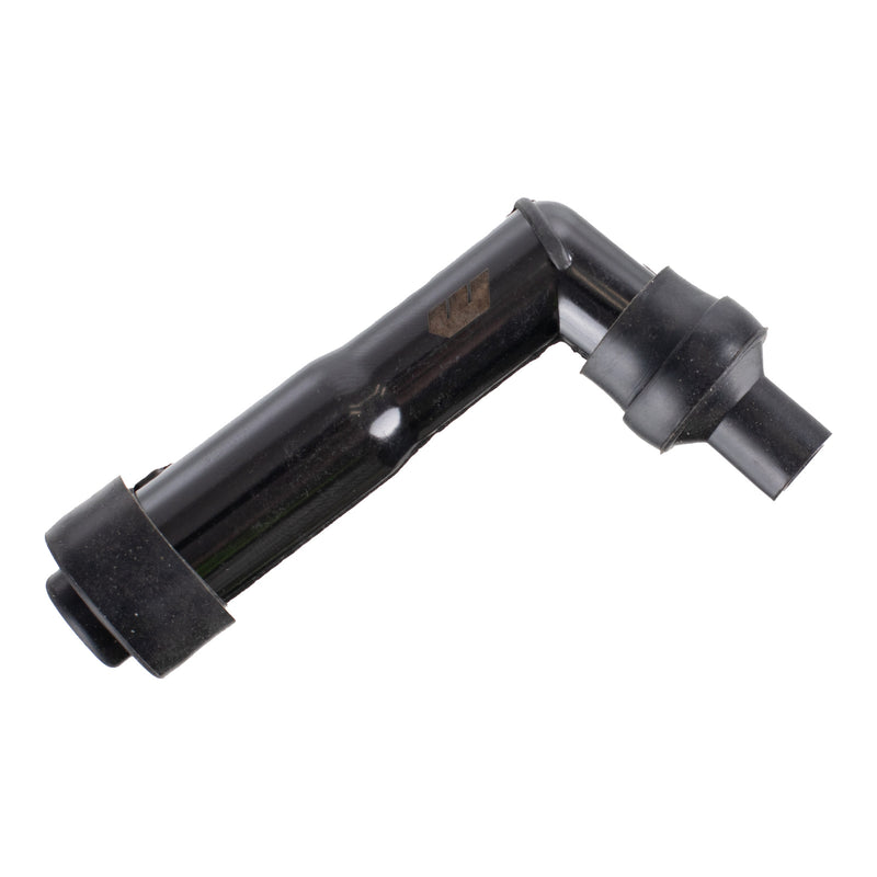 Load image into Gallery viewer, Whites Spark Plug Cap (Replaces XZ05F) Long Right Angle - Black