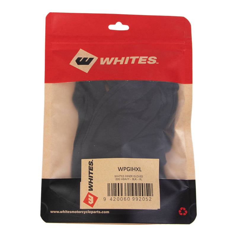 Load image into Gallery viewer, WHITES INNER GLOVES 20G HEAVY - BLK - XL