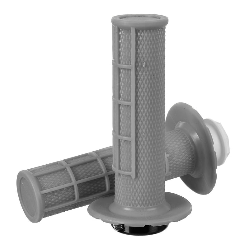 Load image into Gallery viewer, Whites Lock On Grips - Half Waffle - Grey (with 6 Cams)