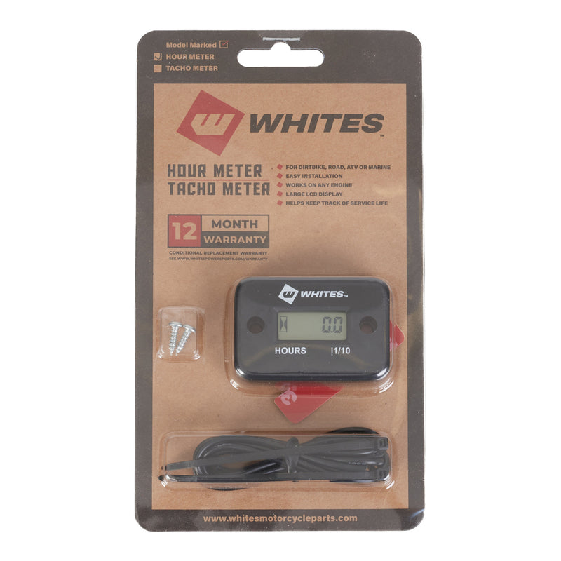 Load image into Gallery viewer, Whites Hour Meter - Black