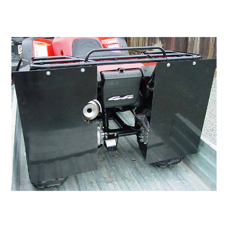 Load image into Gallery viewer, Whites ATV Mud Flap - Black 380mm X 650mmx4mm (1pc)
