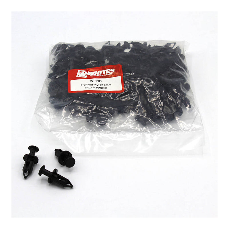 Load image into Gallery viewer, Whites Nylon Pry Rivets - 8mm (100 Pack)