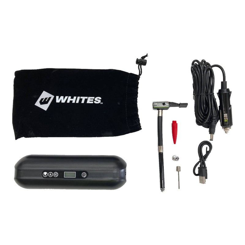 Load image into Gallery viewer, Whites Portable Tyre Pump & Power Bank (0-150psi) (UN3481)