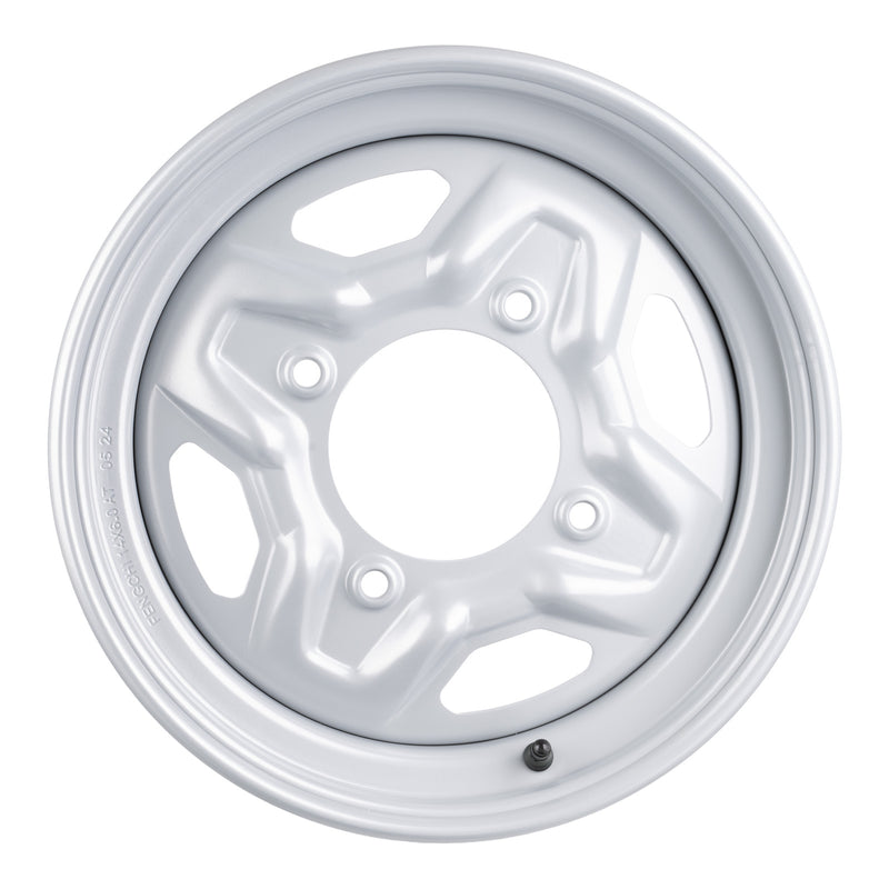Load image into Gallery viewer, Whites ATV/UTV Steel Rim 14x6 Polaris Front 4/156 +40.2 - Silver