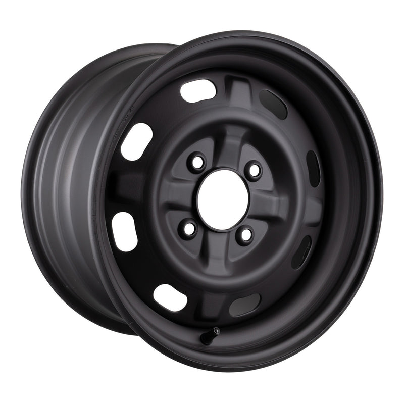 Load image into Gallery viewer, Whites ATV/UTV Steel Rim 14x8 CF-Moto Rear 4/110 +46.5 - Black