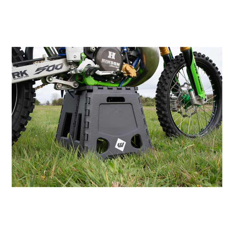 Load image into Gallery viewer, WMP Folding Bike Stand - Black