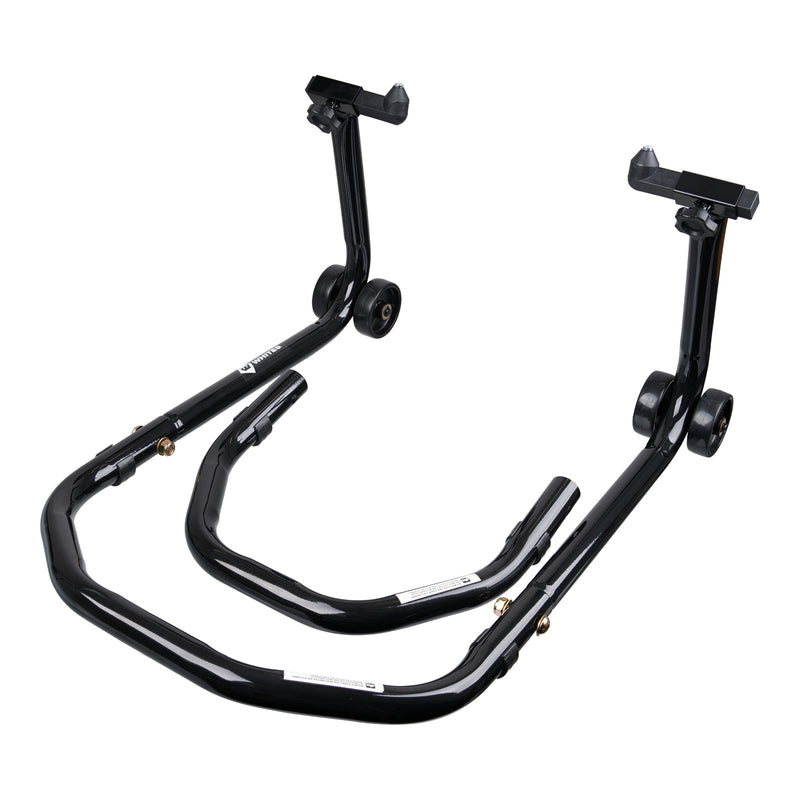 Load image into Gallery viewer, WMP Paddock Stand - Front or Rear with V-Hooks & L-Pads
