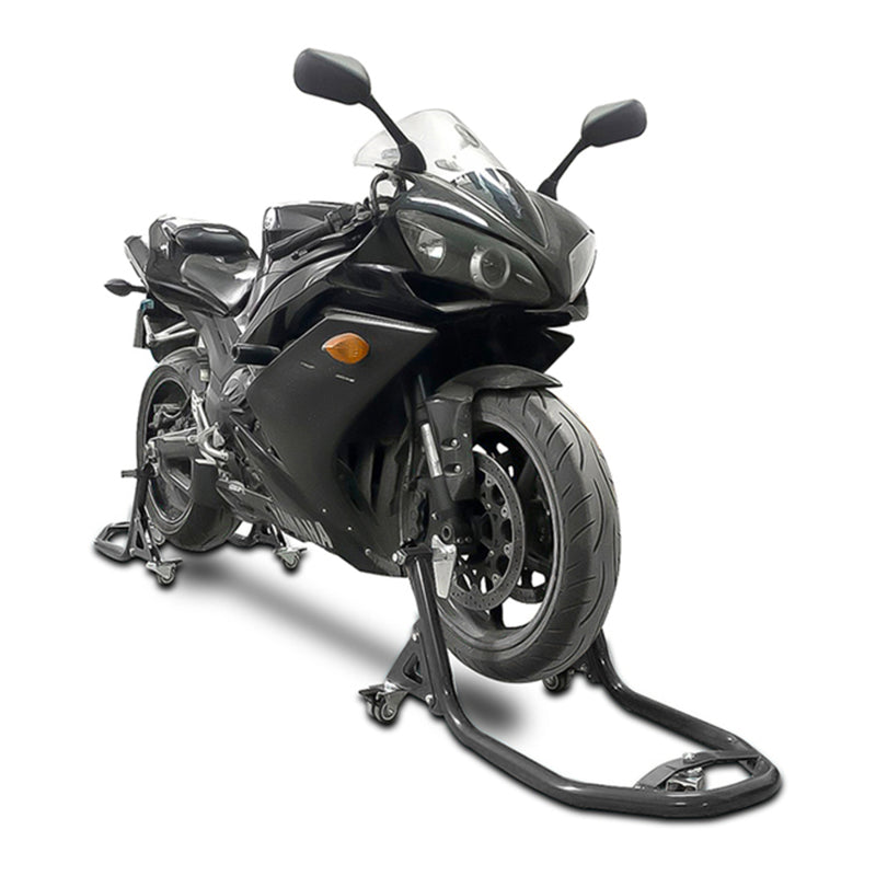 Load image into Gallery viewer, Whites Paddock Stand Rear - Dolly Type - with V-Hooks & L-Pads