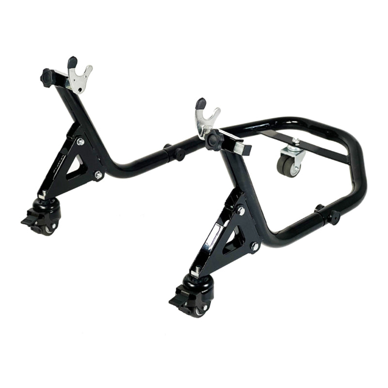 Load image into Gallery viewer, Whites Paddock Stand Rear - Dolly Type - with V-Hooks & L-Pads