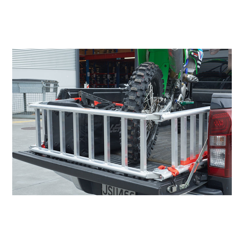 Load image into Gallery viewer, Whites Alloy Tailgate Ramp Folding 222x35cm - 318kg Rated