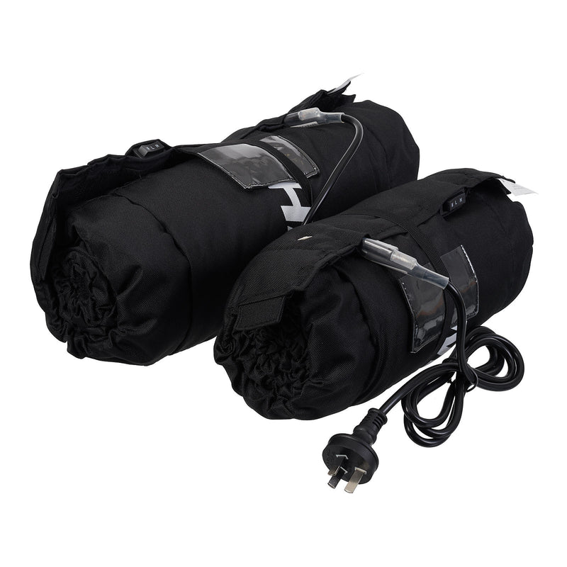 Load image into Gallery viewer, Whites Tyre Warmer D3 60/80/95C 110/140 Pair - Black