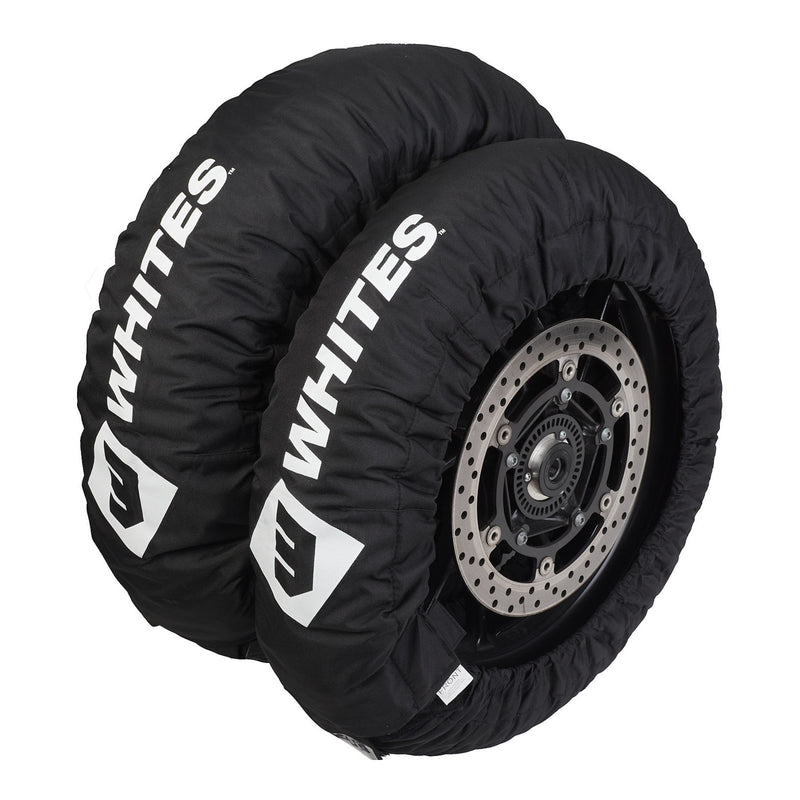 Load image into Gallery viewer, Whites Tyre Warmer D3 60/80/95C 110/140 Pair - Black