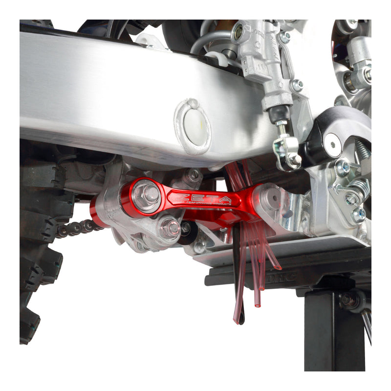 Load image into Gallery viewer, Zeta RSL Adjustable Lowering Link - Assorted Honda CRF Models - Red