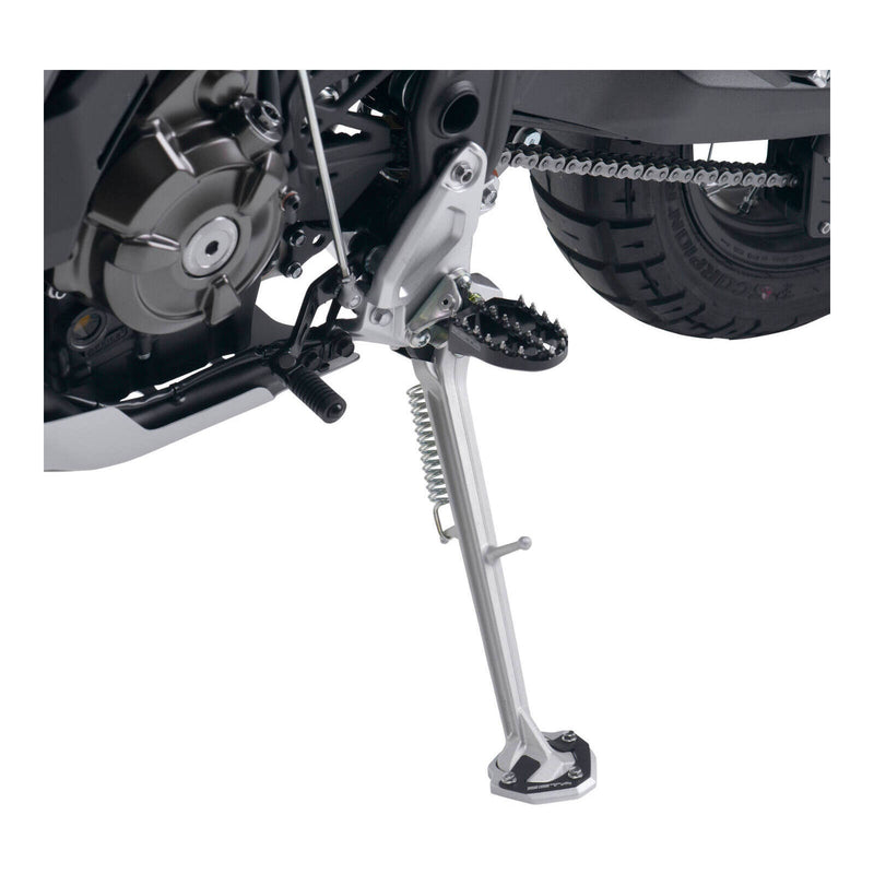 Load image into Gallery viewer, Zeta Side Stand Extender Black/Silver Yamaha Tenere 700 '20-