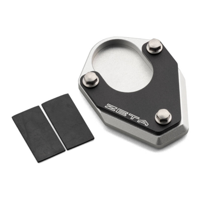Load image into Gallery viewer, Zeta Side Stand Extender Black/Silver KTM 1090 Adventure '17-, 1290 Super Advent
