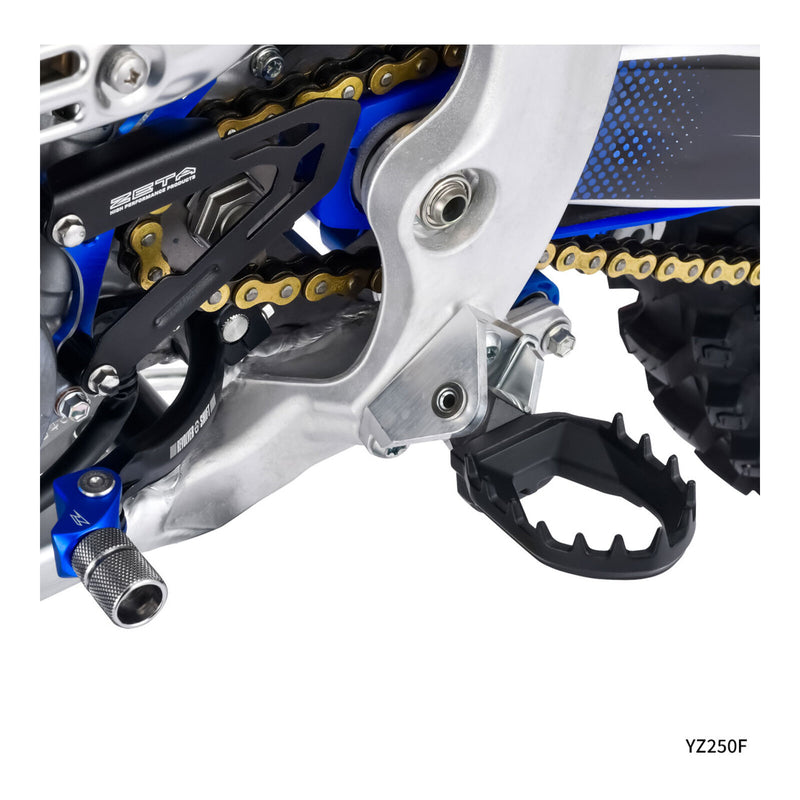 Load image into Gallery viewer, Zeta Max Foot Pegs YZ - Black