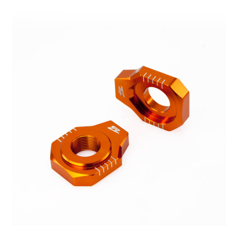 Load image into Gallery viewer, Zeta Rear Axle Block KTM SX/SXF- '12, 85SX,EXC Orange