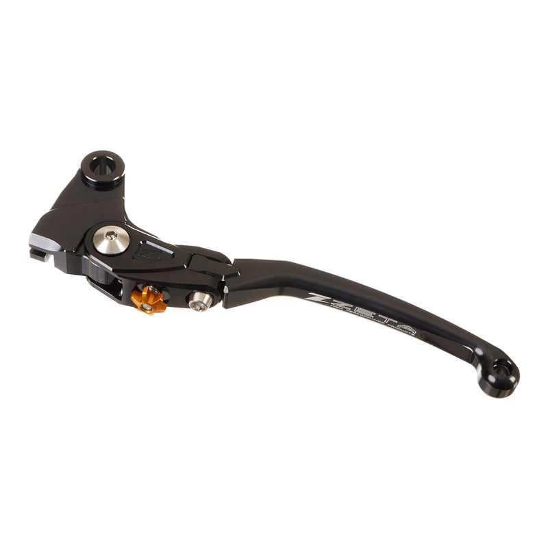 Load image into Gallery viewer, Zeta Pilot C-Lever Black Kawasaki ZX-10R '04-, Versys 1000 '12-'14 etc