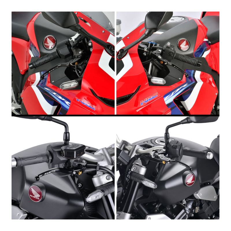 Load image into Gallery viewer, Zeta Pilot Lever Set - Yamaha MT-09 / MT-07 ('14-) - Black