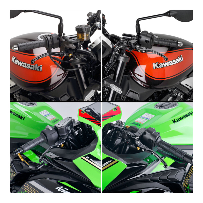 Load image into Gallery viewer, Zeta Pilot Lever Set - Yamaha MT-09 / MT-07 ('14-) - Black