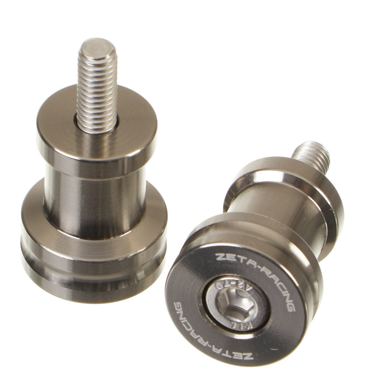 Load image into Gallery viewer, Zeta Swing Arm Spool M6 Yamaha - Ti-Colour