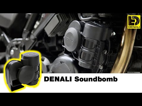 Load and play video in Gallery viewer, Denali Soundbomb Compact Dual-Tone Air Horn
