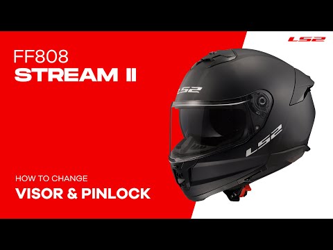 Load and play video in Gallery viewer, LS2 FF808 Stream II Angry Monkey Helmets - Matte Black / Red 06
