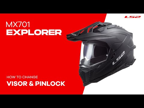 Load and play video in Gallery viewer, LS2 MX701 Explorer Helmet - Matte Black 06