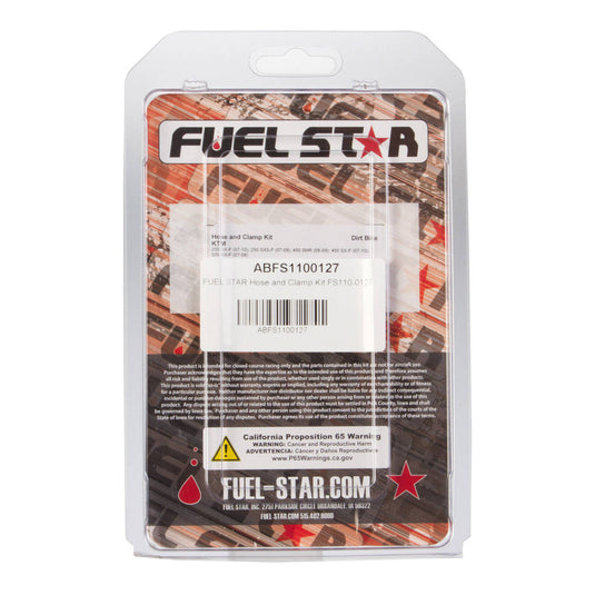 All Balls Racing Hose & Clamp Kit (FS110-0127)