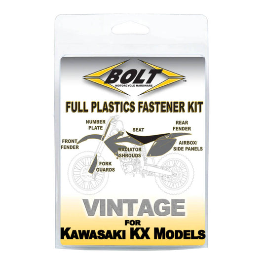 BOLT PLASTICS FASTENER KIT KAW KX450F 19- KX250F 21-