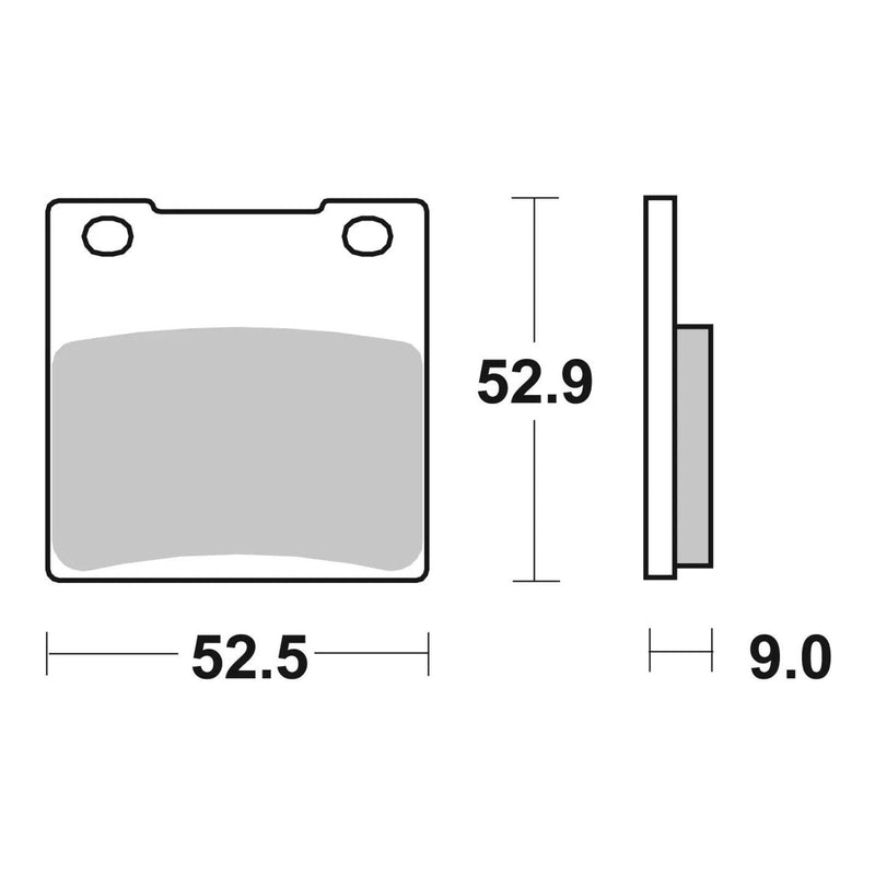 Load image into Gallery viewer, Brembo Prime Sinter Rear Brake Pads 07KS05SP
