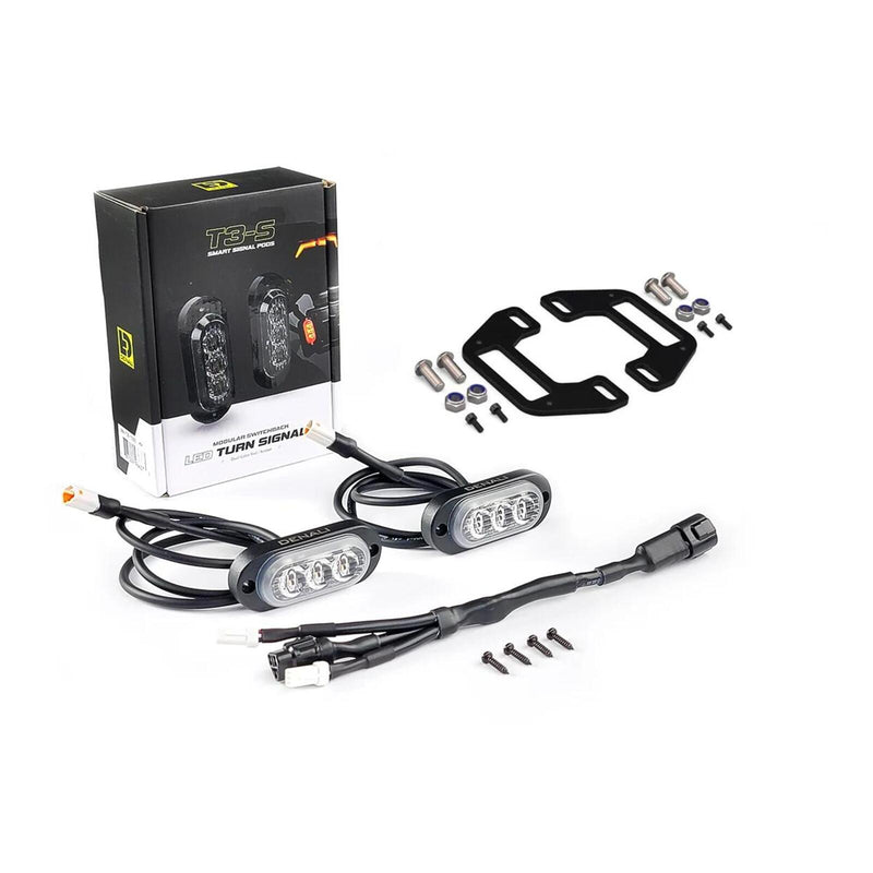 Load image into Gallery viewer, Denali Smart Turn Signal DRL Pods w/ LP Mount - Rear
