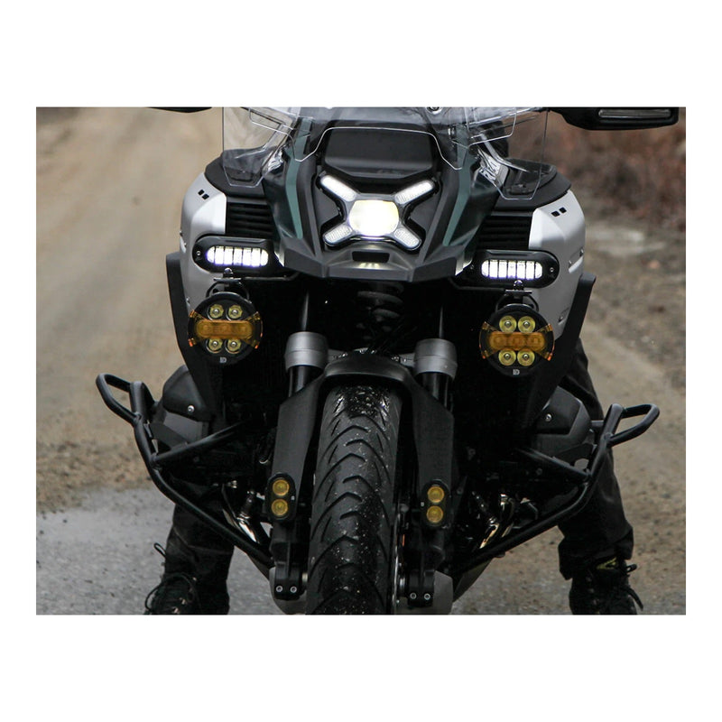 Load image into Gallery viewer, Denali Upper Driving Light Mount Kit – BMW R1300GS Adventure
