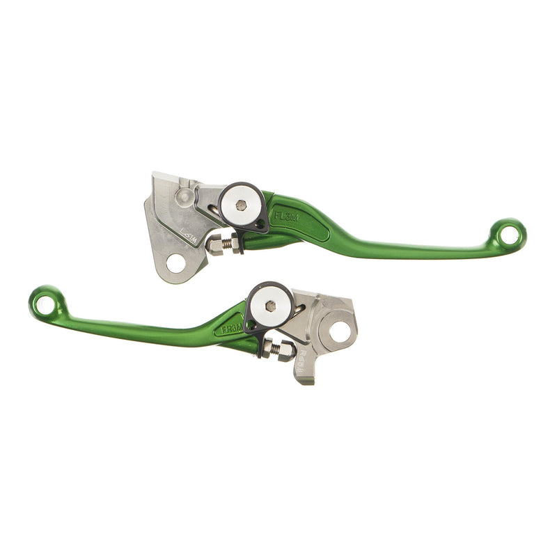 Load image into Gallery viewer, Zeta Pivot Lever Set FP - Kawasaki - Green
