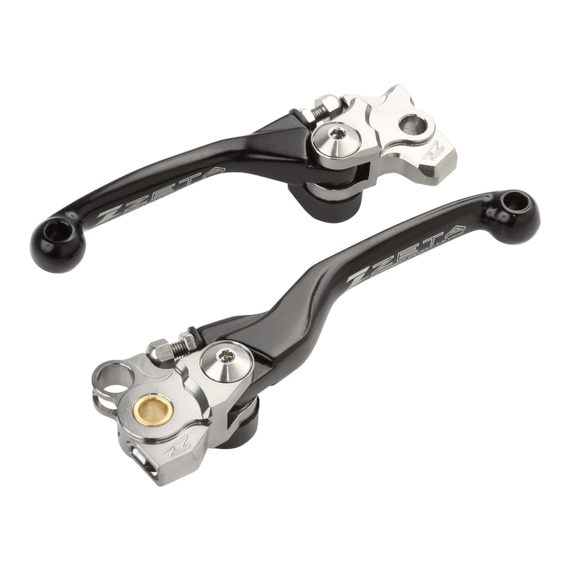 Load image into Gallery viewer, Zeta Pivot Lever Set FP - Kawasaki - Black
