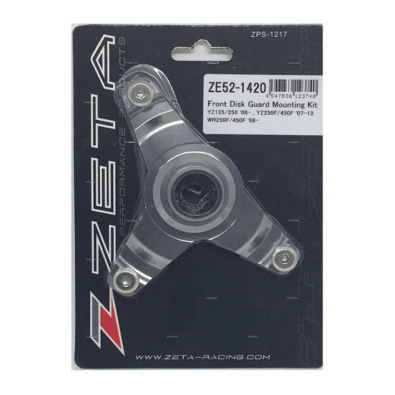 Load image into Gallery viewer, Zeta Front Disc Guard Mounting Kit Yamaha YZ '08-, YZF '07-'13, WRF '0-
