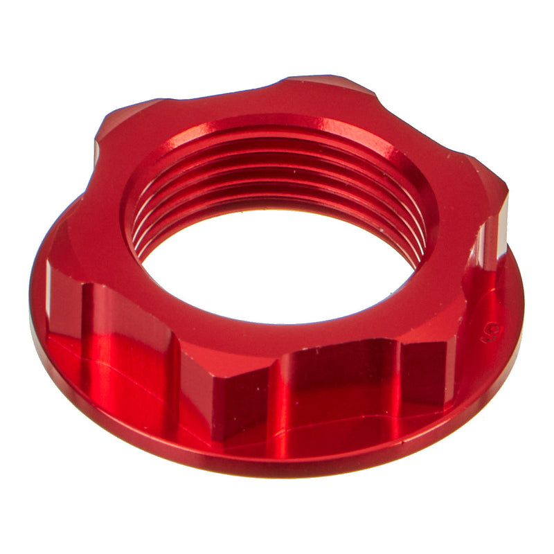 Load image into Gallery viewer, Zeta Stem Nut M24x32 P1.5 H10 - Red
