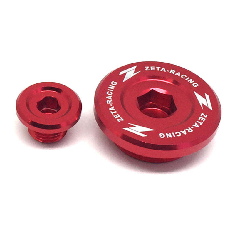 Load image into Gallery viewer, Zeta Engine Plugs RMZ250 '07-, RMZ450 '05- - Red
