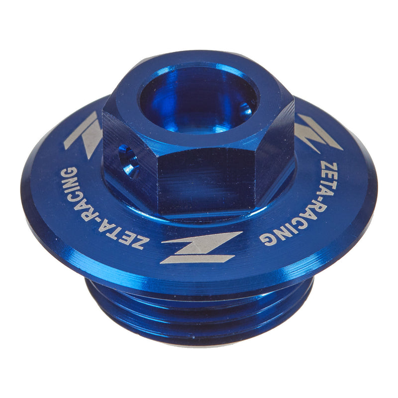 Load image into Gallery viewer, Zeta Oil Filler Plug Suzuki RM/RMZ, Yamaha Serow 250 - Blue
