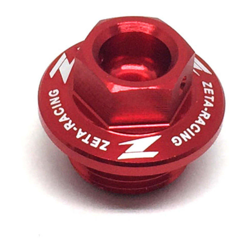 Load image into Gallery viewer, Zeta Oil Filler Plug Kawasaki KX250 '05-07, KX250/F, 450/F '04- Red

