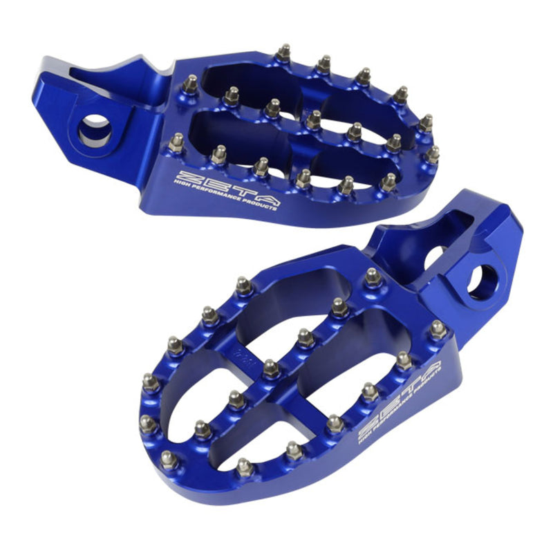Load image into Gallery viewer, Zeta Aluminium Footpegs Husqvarna MX/ED SX '16- Blue
