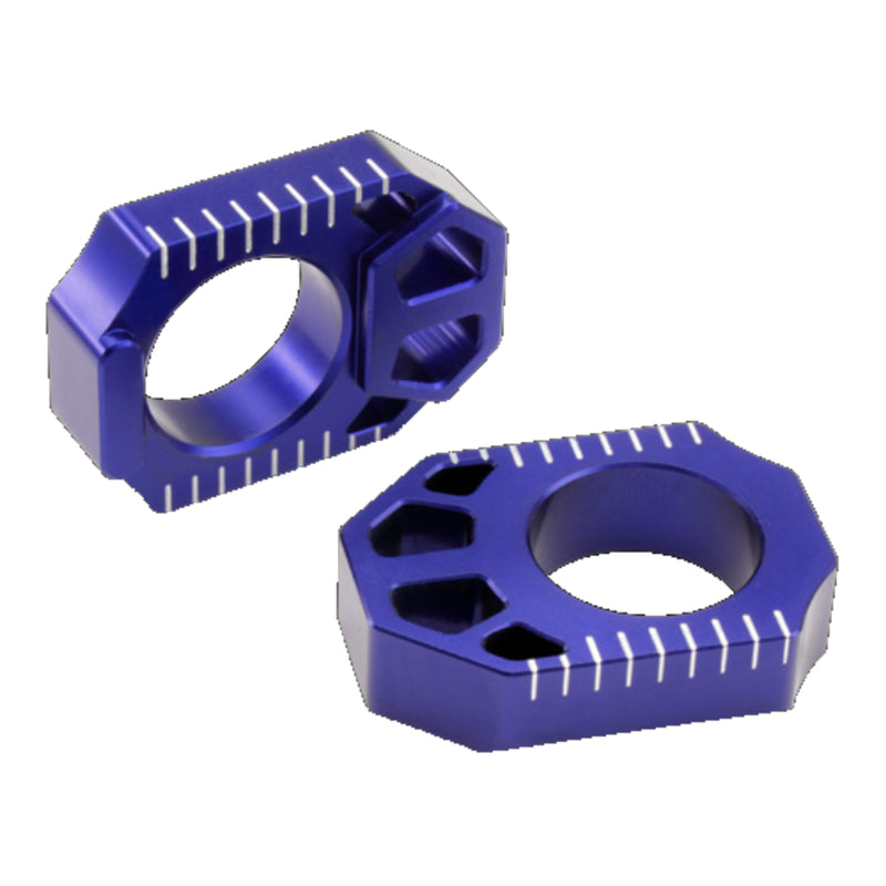 Load image into Gallery viewer, Zeta Rear Axle Block YZ/YZF '07-08, WR250R/X Blue
