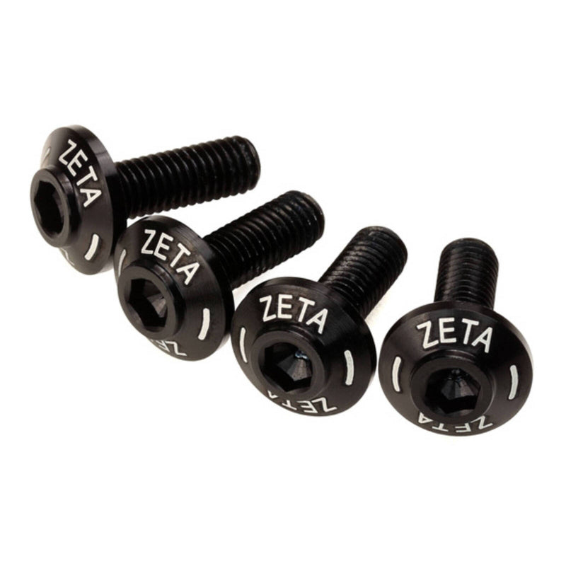 Load image into Gallery viewer, Zeta Screen Bolt Set Black (4pcs)
