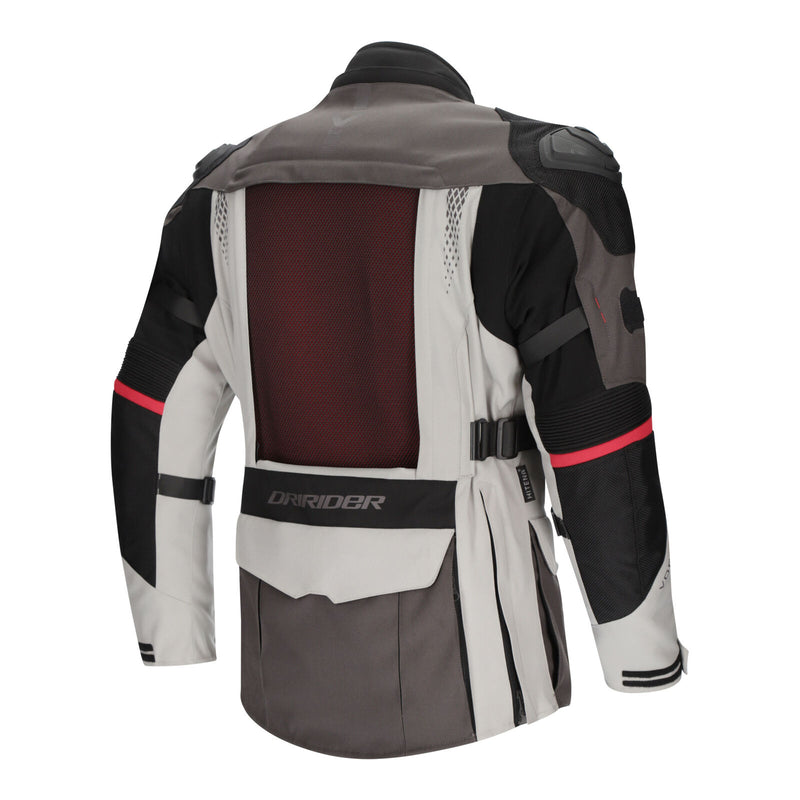Load image into Gallery viewer, Dririder Vortex ADV 3 Men's Jacket - Grey / Black
