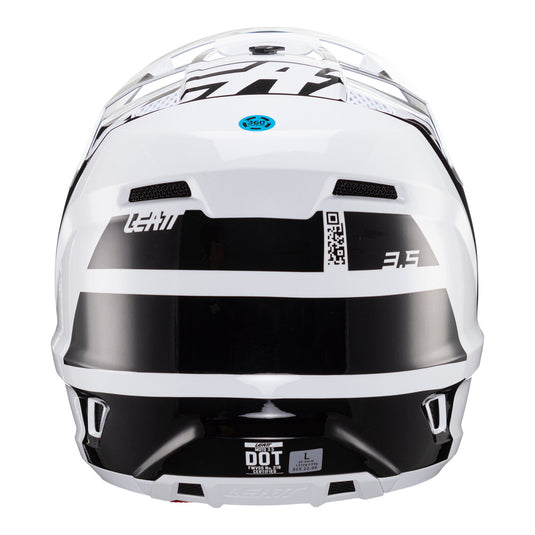 Leatt 2024 3.5 Helmet & Goggle Kit - Black / White