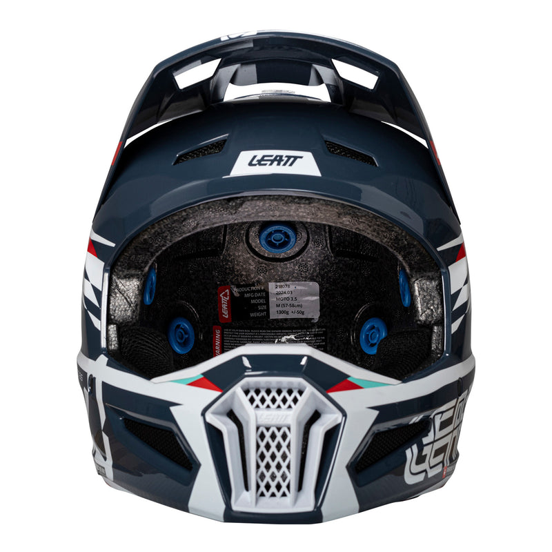 Load image into Gallery viewer, Leatt 2025 3.5 Helmet Kit - Blue
