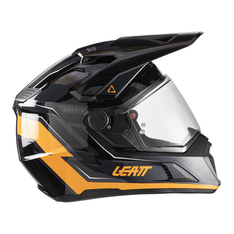 Load image into Gallery viewer, Leatt 7.5 ADV Helmet Kit - Black / Orange
