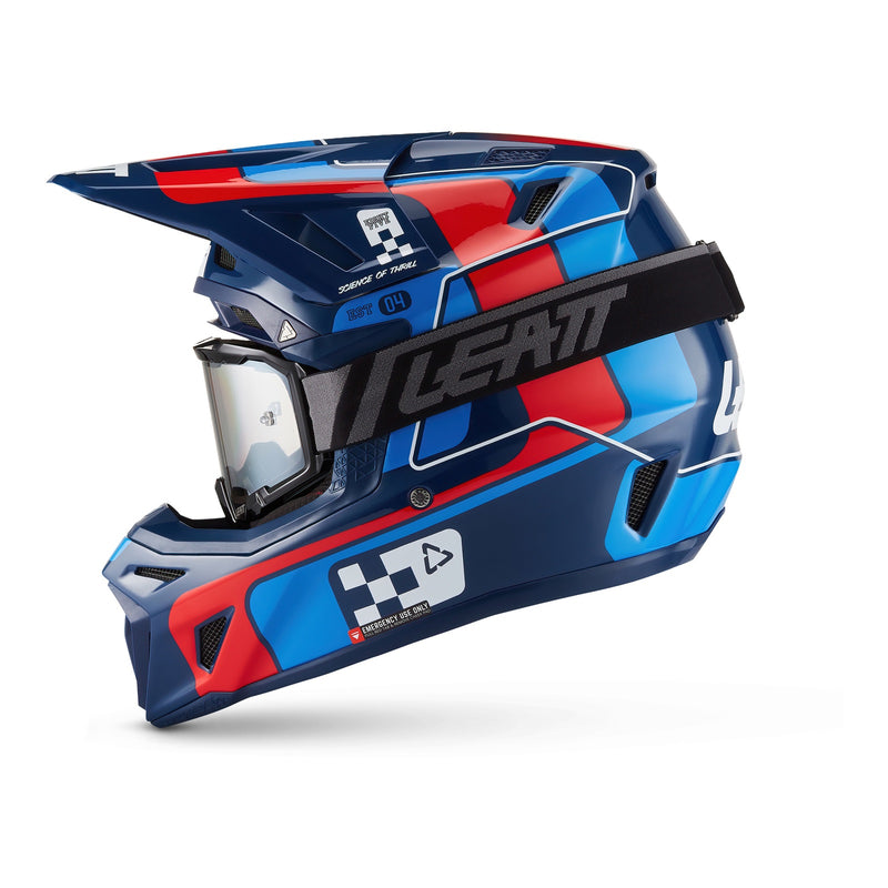 Load image into Gallery viewer, Leatt 8.5 Helmet Kit - Blue / Red
