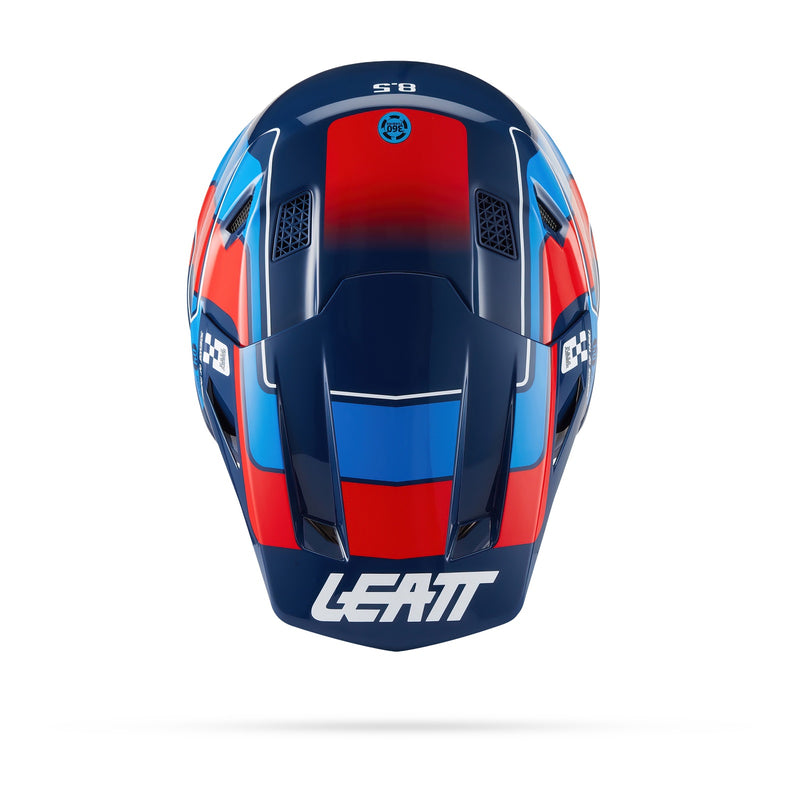 Load image into Gallery viewer, Leatt 8.5 Helmet Kit - Blue / Red

